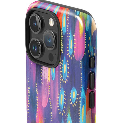 Kaleidoscope Brush Stroke by Etta Vee iPhone 16 Pro Impact Case